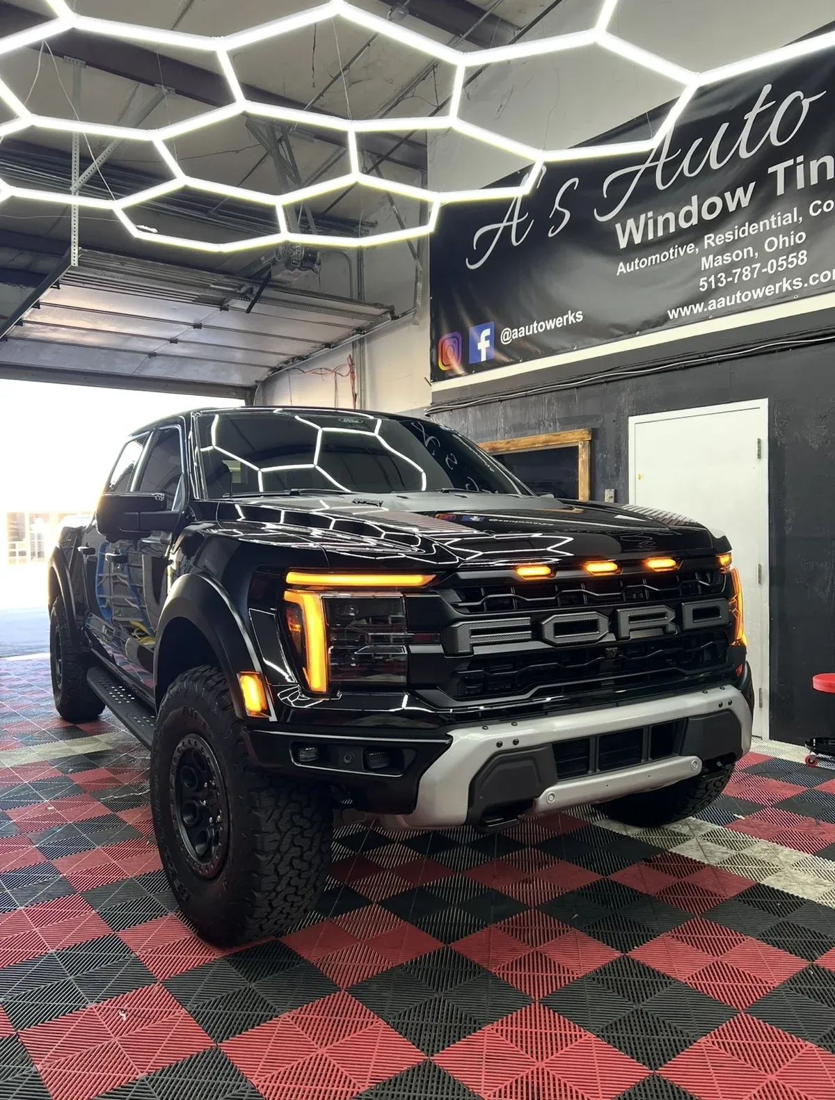 Ceramic Plus window tint film close-up