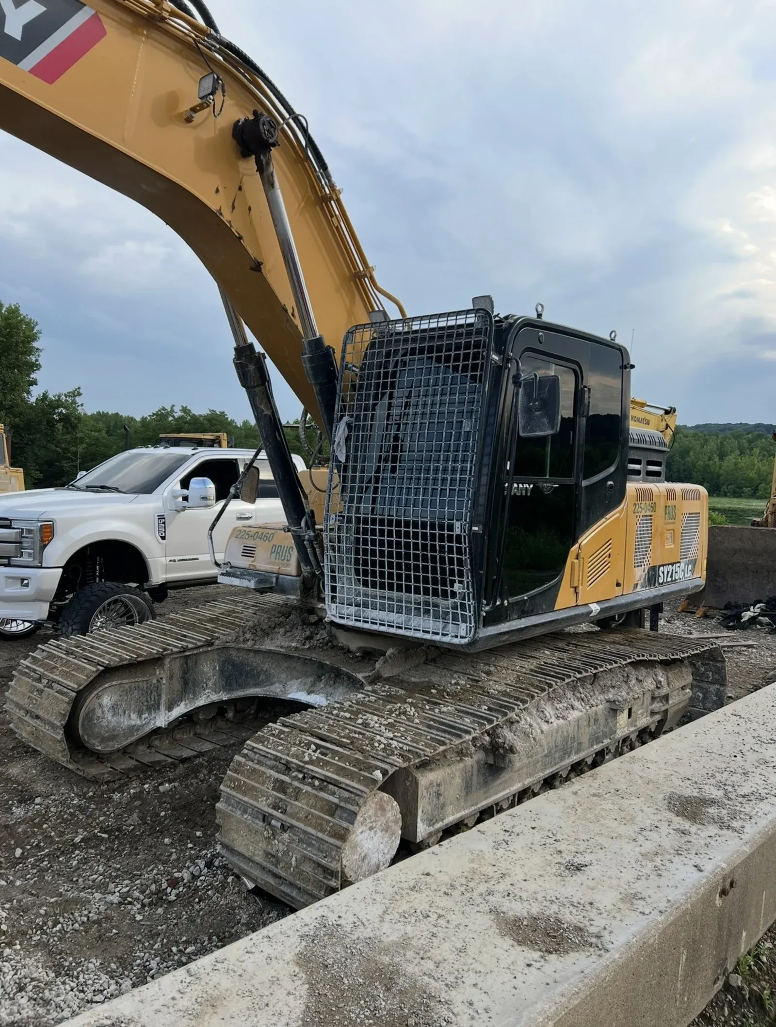 Construction equipment window tinting