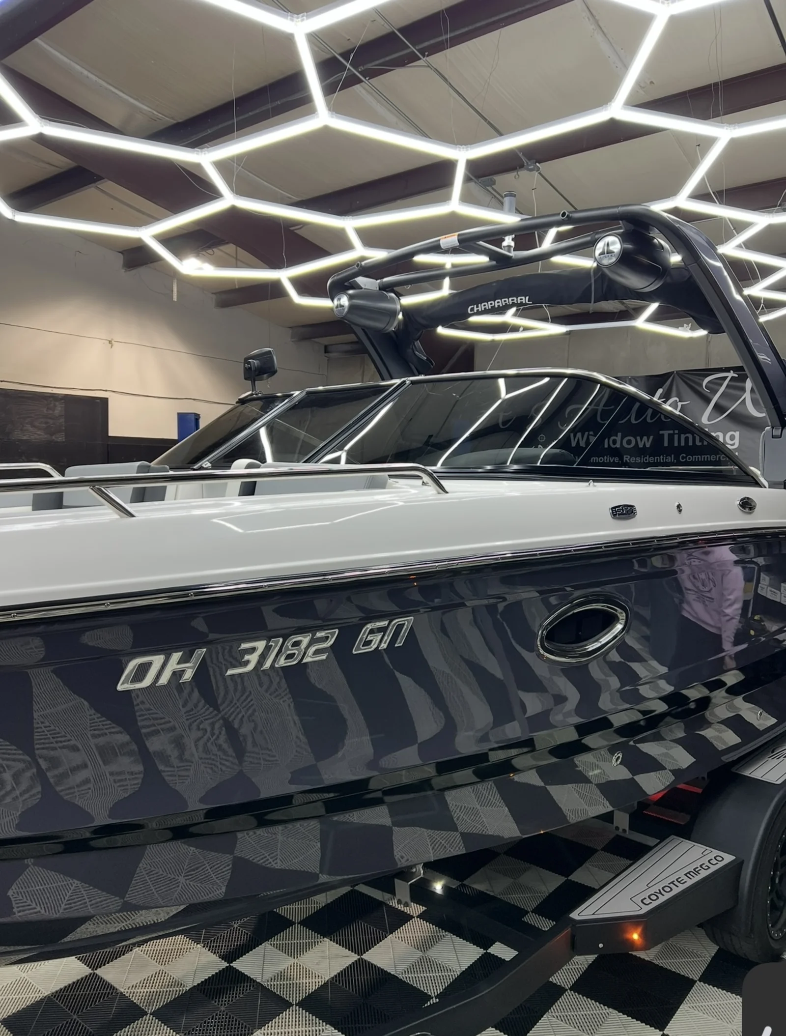 Marine window tinting in Ohio